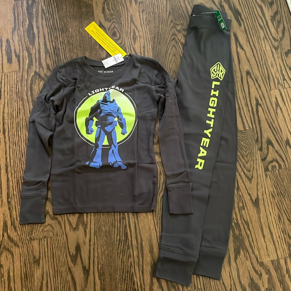 NWT Gap Kids lightyear PJ set